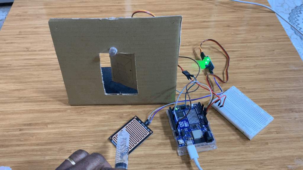 How the Arduino Rain Detection Door Lock System Works