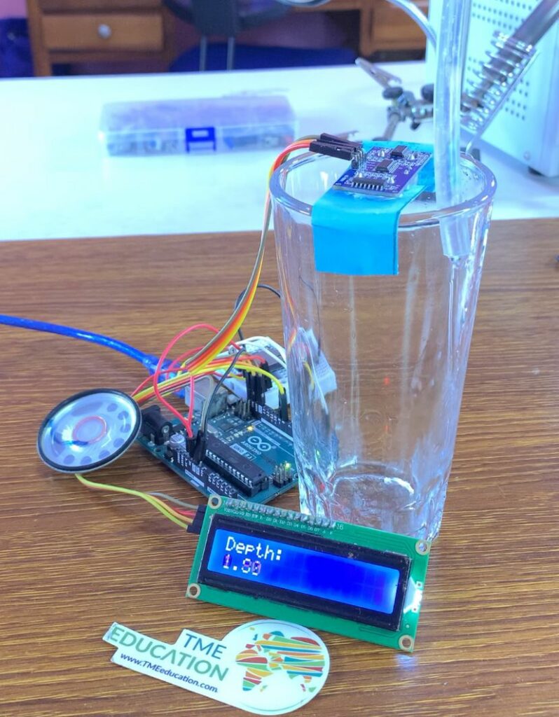 FREE CODE & SCHEMATIC: Water Level Measurement with Audio using Arduino