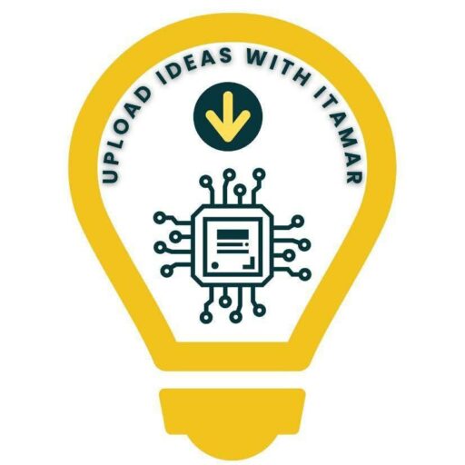 Upload ideas with Itamar logo