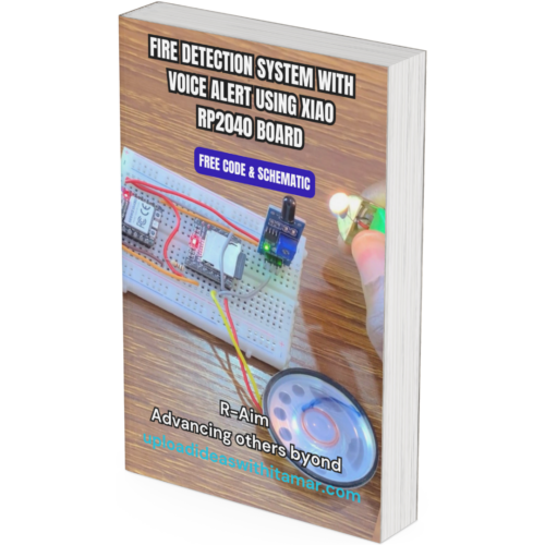 FREE CODE & SCHEMATIC: Fire Detection system with voice alert using Xiao RP2040 board