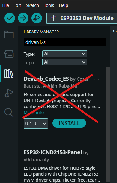 driver-i2s-library